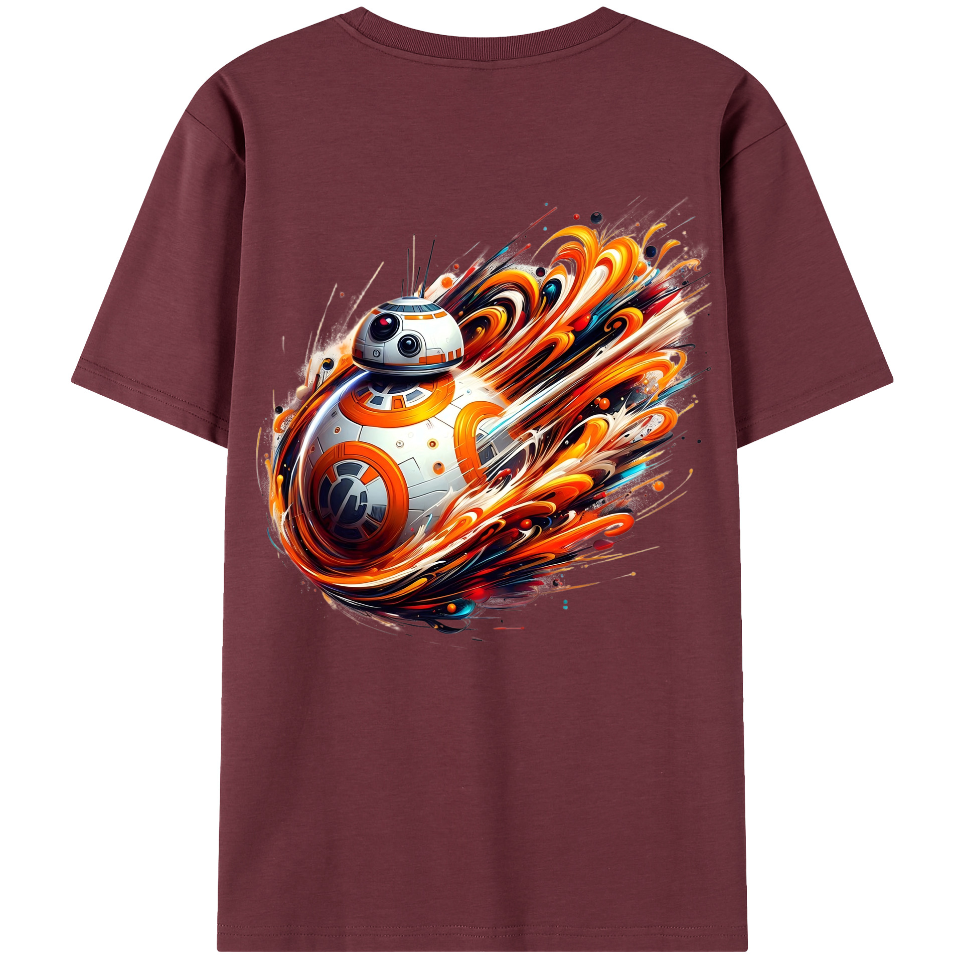 （画像用） スター・ウォーズ Star Wars 綿100％半袖Tシャツ（背面プリント）